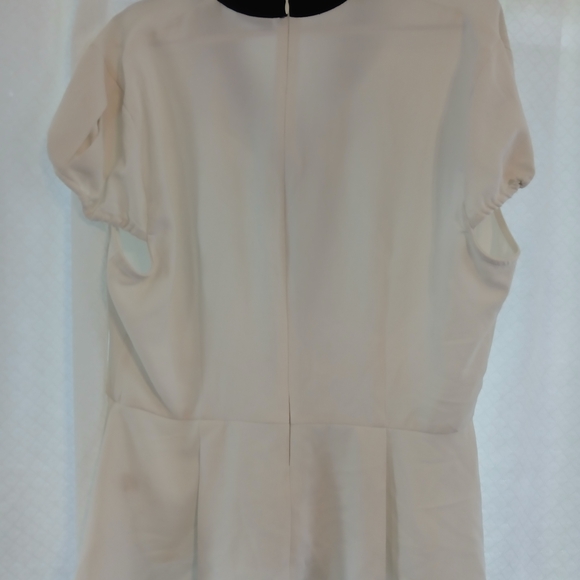 Eva Mendes for New York & Company White and Black Blouse - Picture 5 of 9